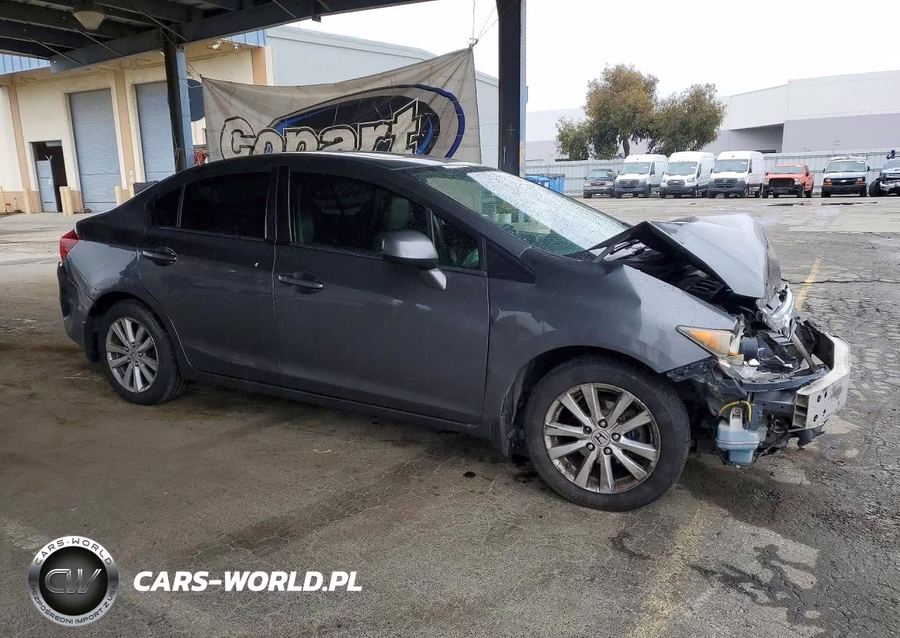 2012 Honda Civic Exl VIN:19XFB2F93CE315697 - 4