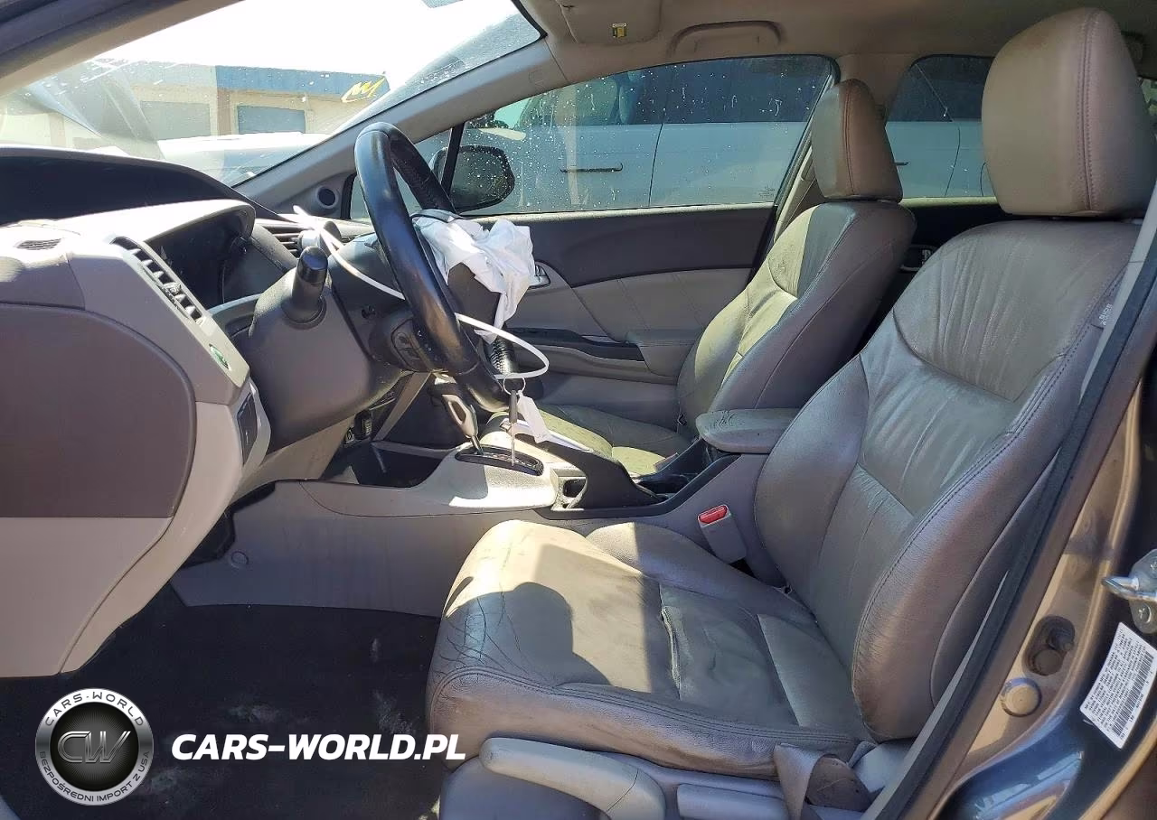 2012 Honda Civic Exl VIN:19XFB2F93CE315697 - 7