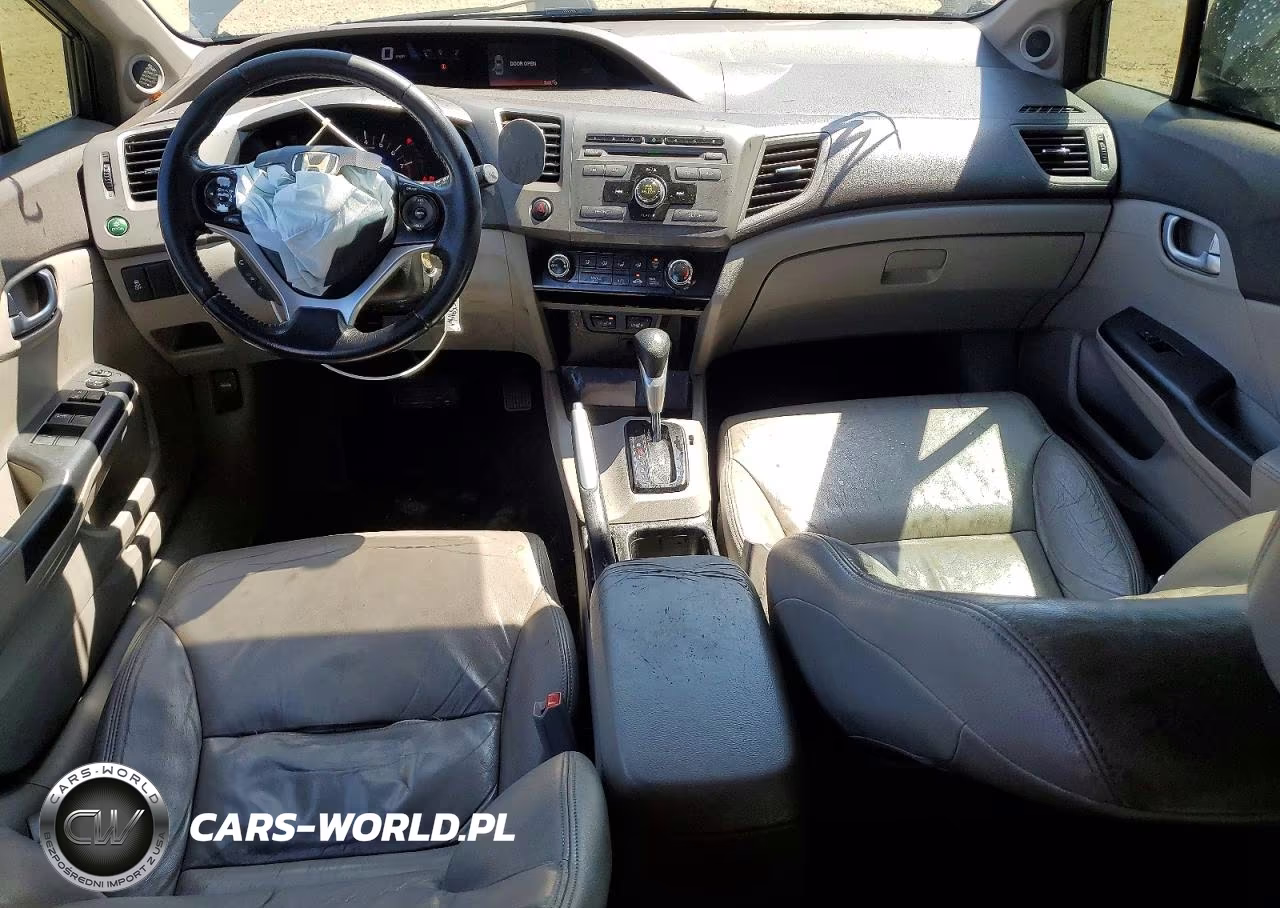 2012 Honda Civic Exl VIN:19XFB2F93CE315697 - 8