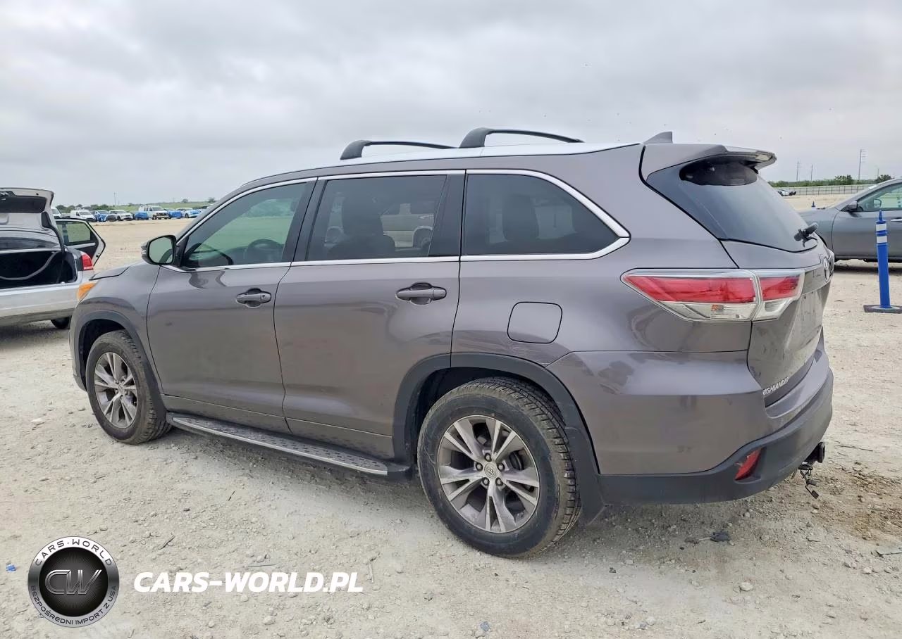 2015 Toyota Highlander Xle VIN:5TDKKRFH7FS112062 - 2