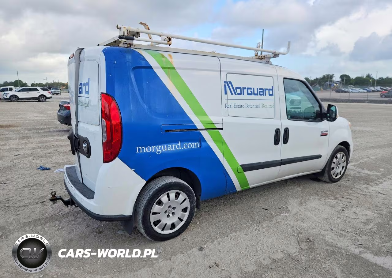 2015 Ram Promaster City Slt Delivery Van VIN:ZFBERFBT7F6962312 - 3