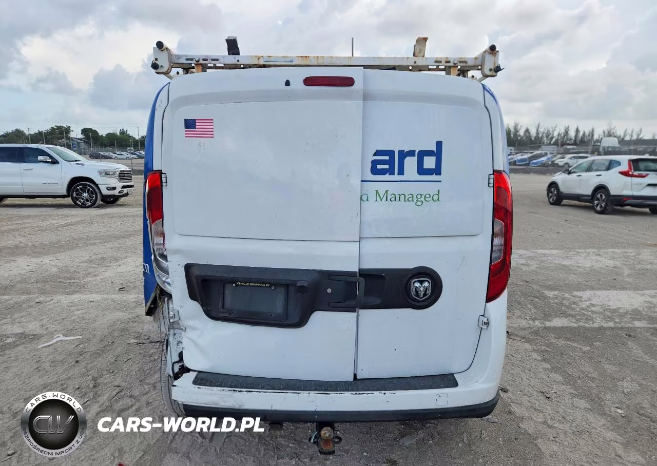 2015 Ram Promaster City Slt Delivery Van VIN:ZFBERFBT7F6962312 - 6