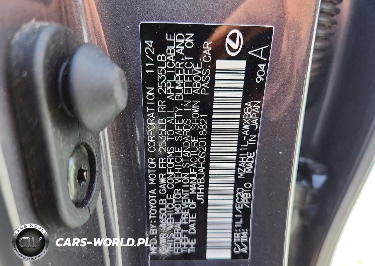 2025 Lexus Ux 300H Premium VIN:JTHYBJAH0S2018821 - 13