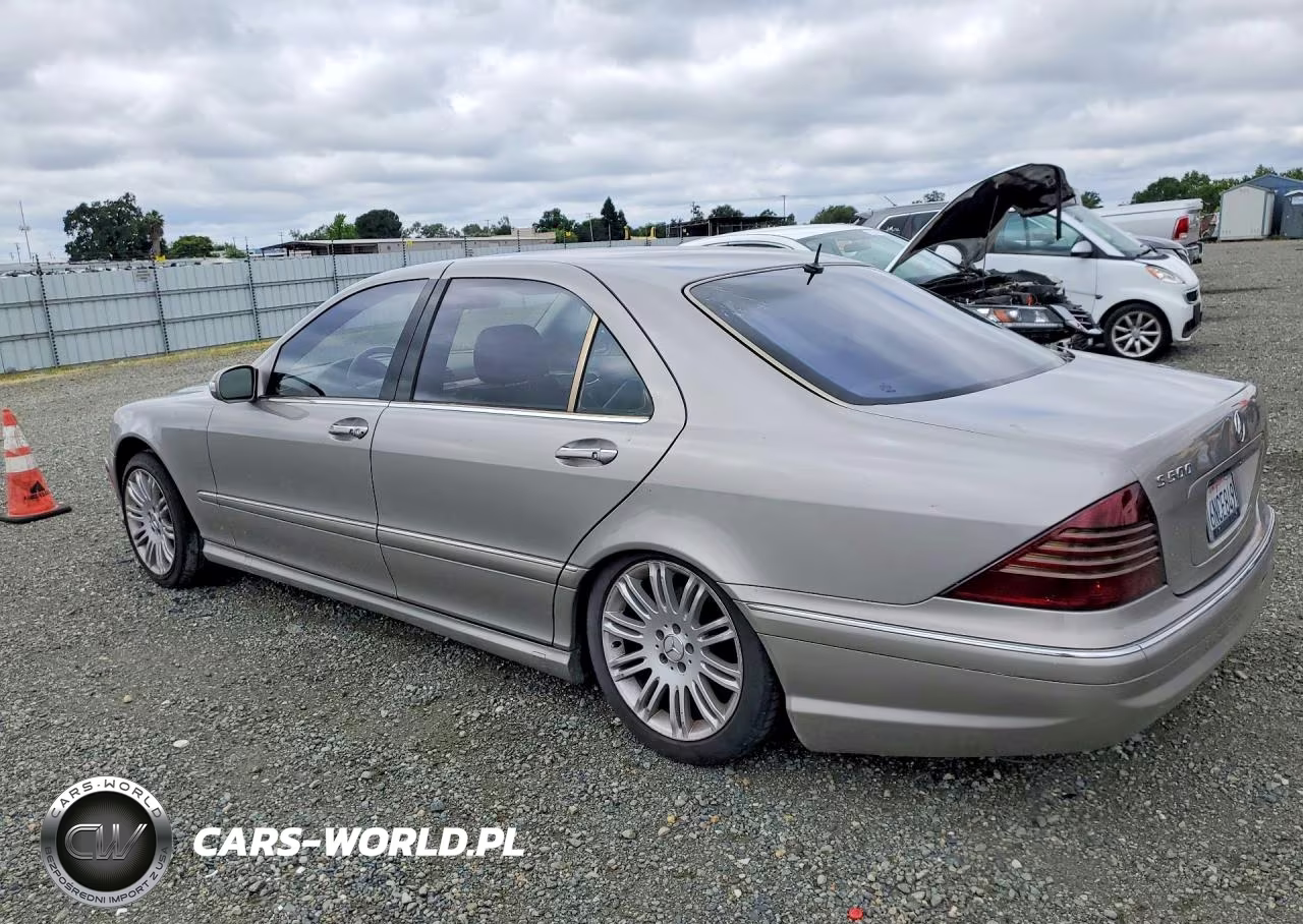 2006 Mercedes-Benz S 500 VIN:WDBNG75J26A480989 - 2