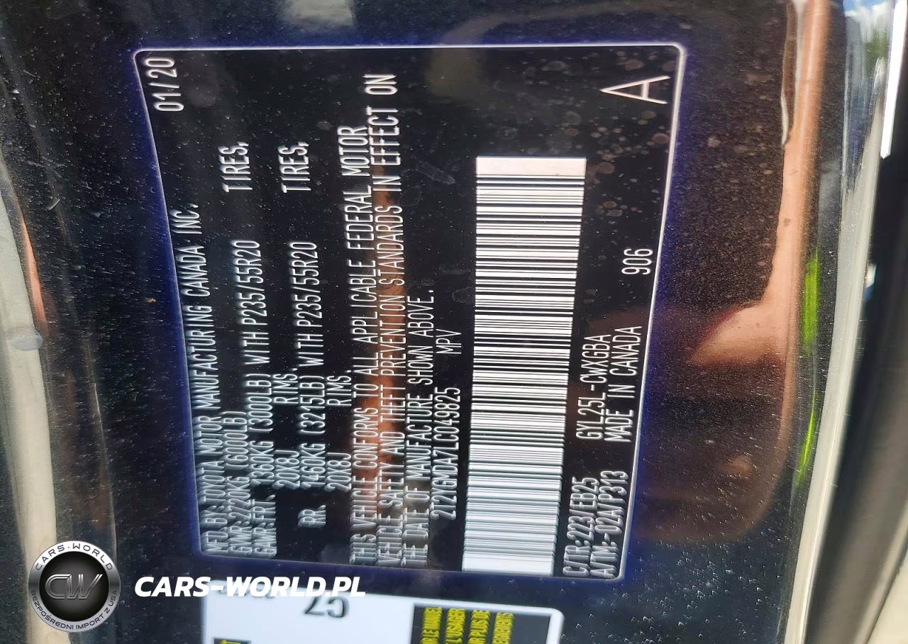2020 Lexus Rx 450H F Sport VIN:2T2YGMDA7LC049825 - 13