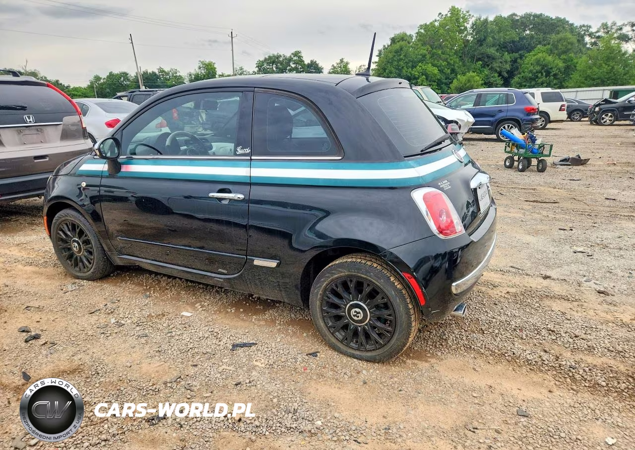 2012 Fiat 500 Lounge VIN:3C3CFFCR9CT400403 - 2