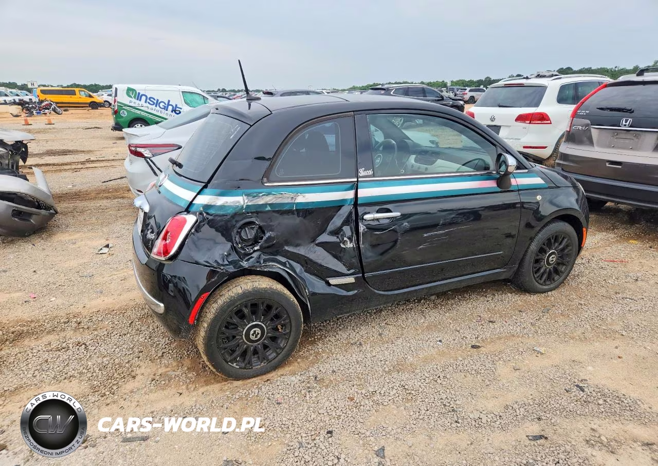 2012 Fiat 500 Lounge VIN:3C3CFFCR9CT400403 - 3