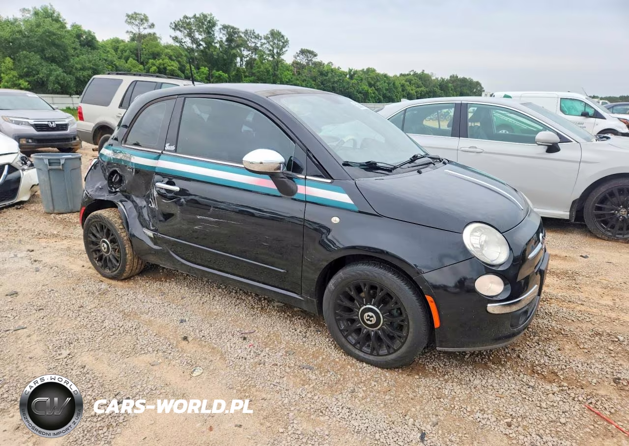 2012 Fiat 500 Lounge VIN:3C3CFFCR9CT400403 - 4