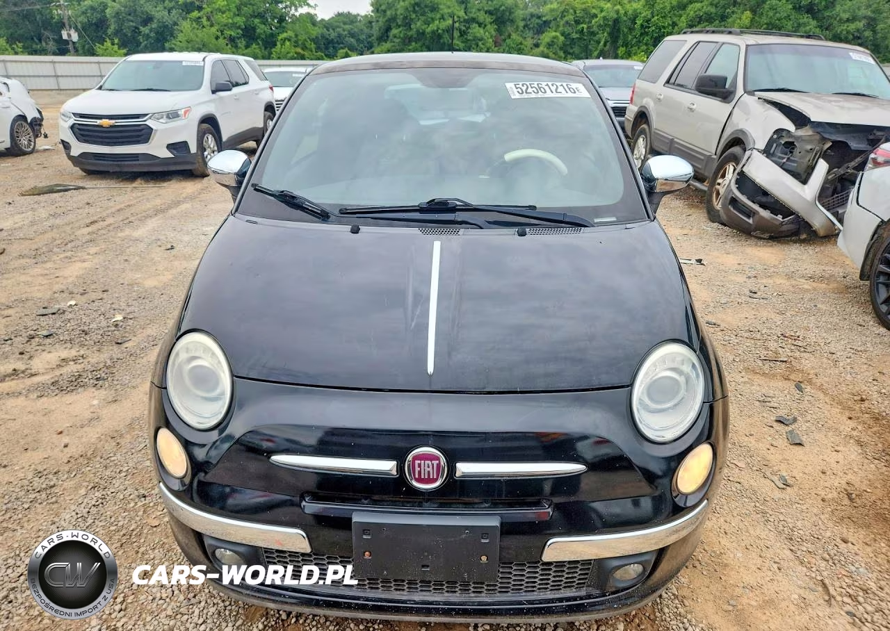 2012 Fiat 500 Lounge VIN:3C3CFFCR9CT400403 - 5