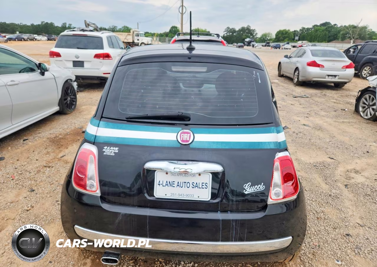 2012 Fiat 500 Lounge VIN:3C3CFFCR9CT400403 - 6