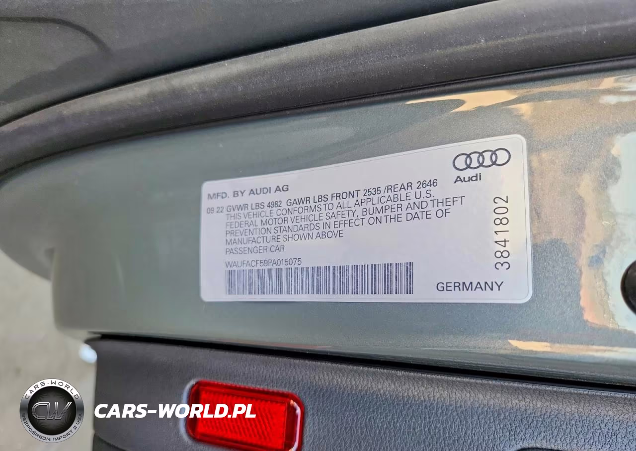 2023 Audi A5 Premium Plus 45 VIN:WAUFACF59PA015075 - 12