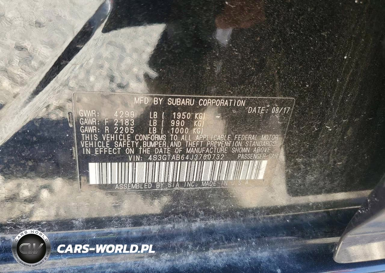 2018 Subaru Impreza Premium VIN:4S3GTAB64J3700732 - 12