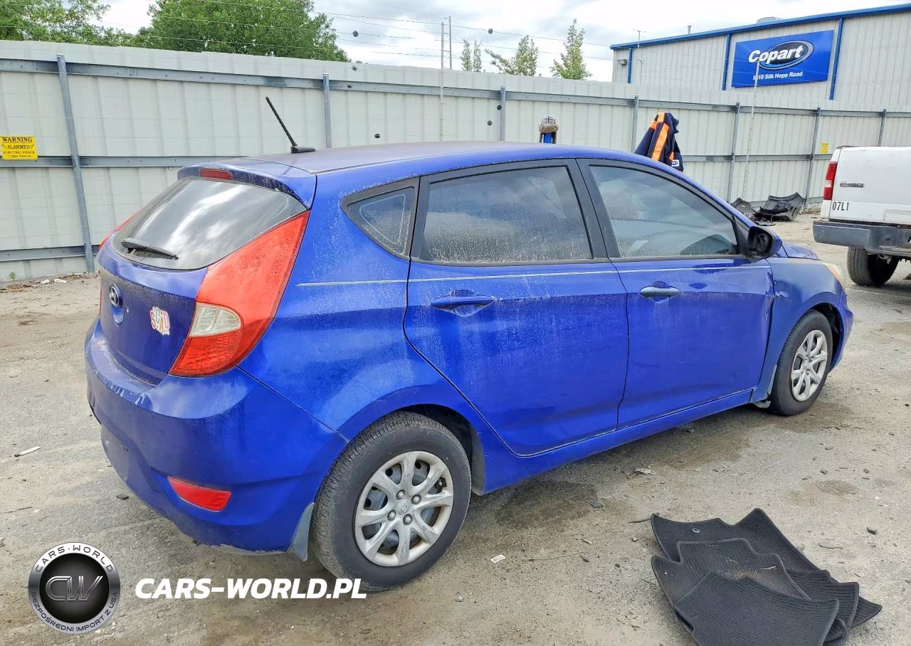 2012 Hyundai Accent Gs VIN:KMHCT5AE5CU040966 - 3