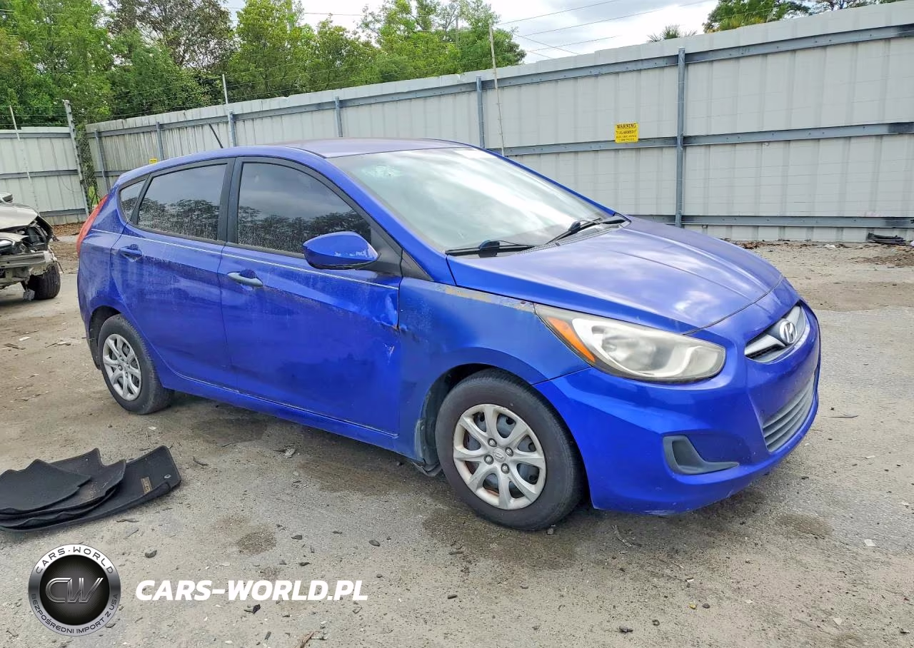 2012 Hyundai Accent Gs VIN:KMHCT5AE5CU040966 - 4