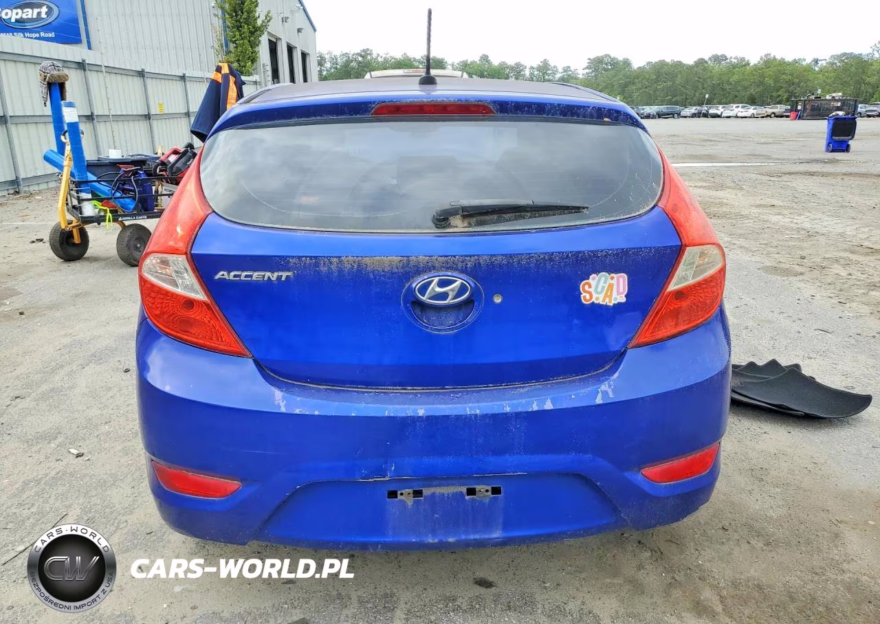 2012 Hyundai Accent Gs VIN:KMHCT5AE5CU040966 - 6