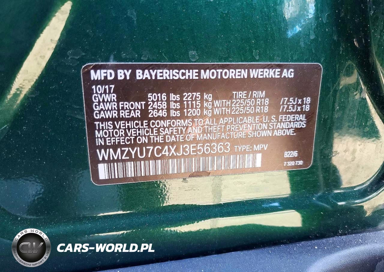 2018 Mini Cooper S E Countryman All4 VIN:WMZYU7C4XJ3E56363 - 12