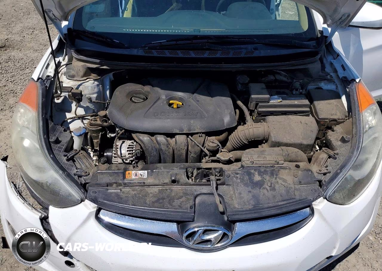 2013 Hyundai Elantra Gls VIN:5NPDH4AE9DH294549 - 11