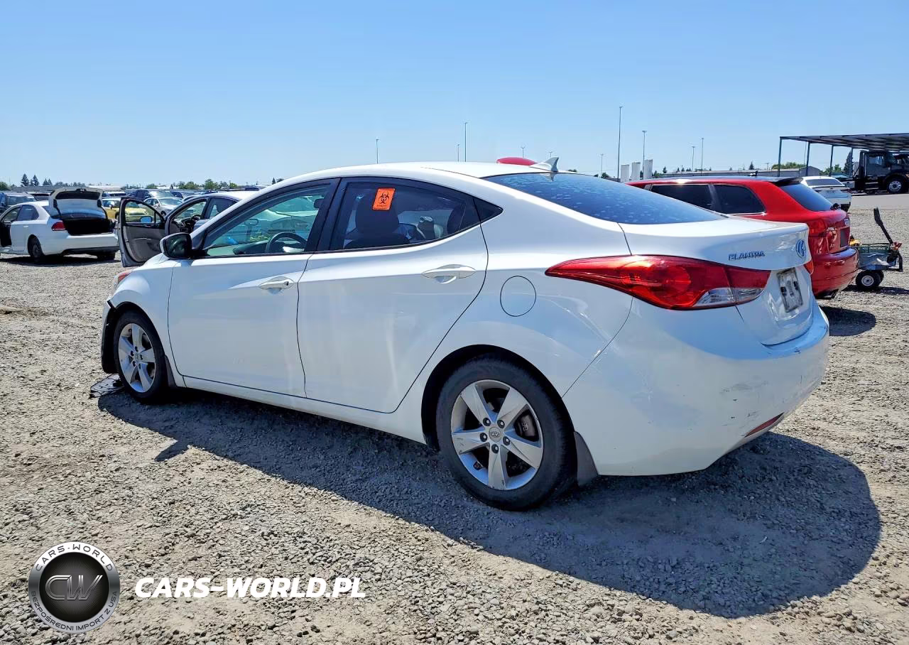 2013 Hyundai Elantra Gls VIN:5NPDH4AE9DH294549 - 2
