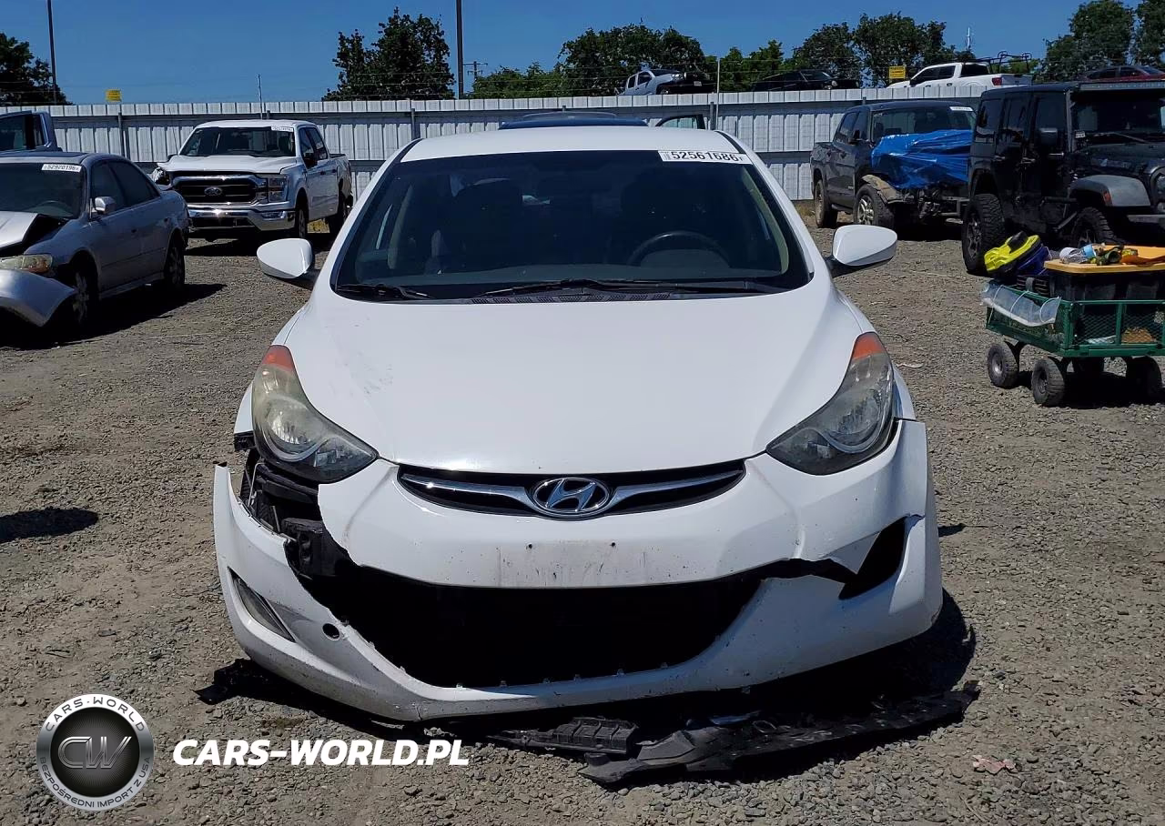 2013 Hyundai Elantra Gls VIN:5NPDH4AE9DH294549 - 5
