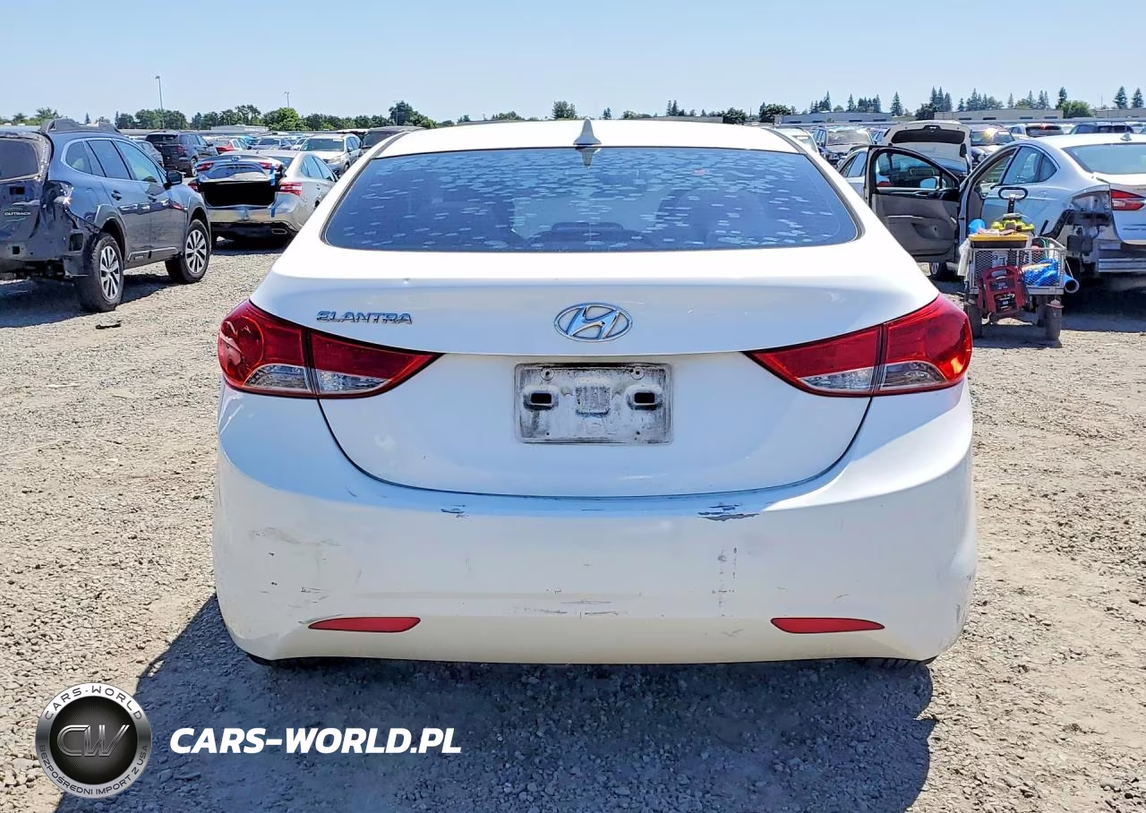 2013 Hyundai Elantra Gls VIN:5NPDH4AE9DH294549 - 6