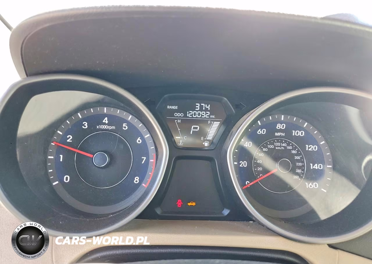 2013 Hyundai Elantra Gls VIN:5NPDH4AE9DH294549 - 9