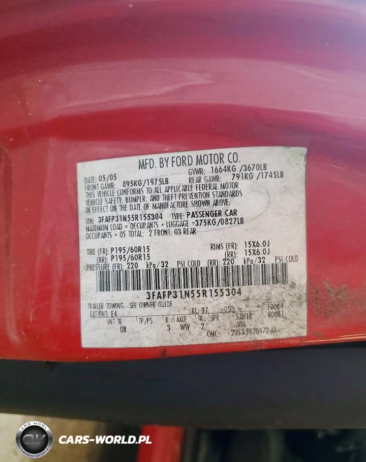 2005 Ford Focus Zx3 VIN:3FAFP31N55R155304 - 13