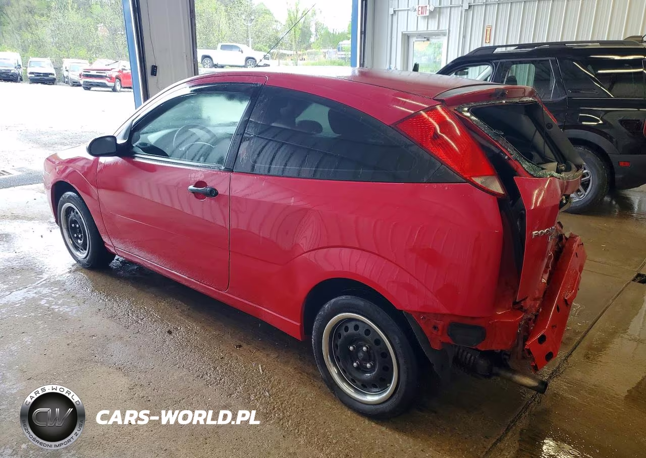 2005 Ford Focus Zx3 VIN:3FAFP31N55R155304 - 2