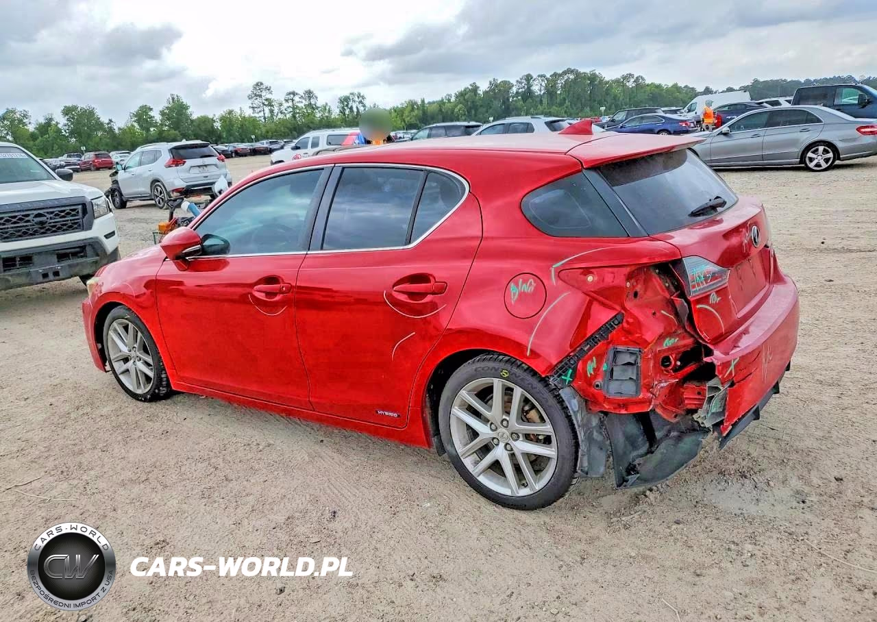 2014 Lexus Ct 200 VIN:JTHKD5BH7E2201305 - 2