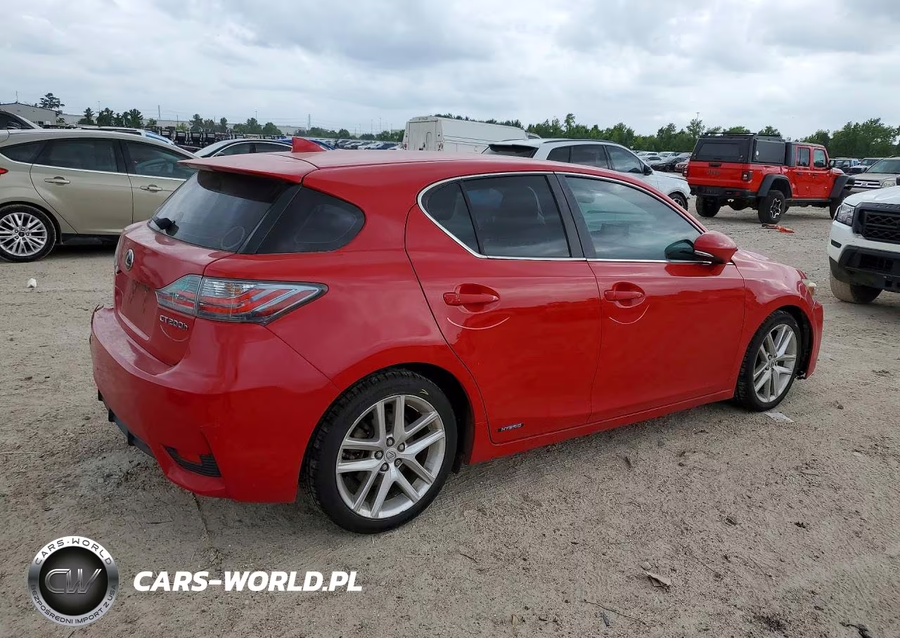 2014 Lexus Ct 200 VIN:JTHKD5BH7E2201305 - 3