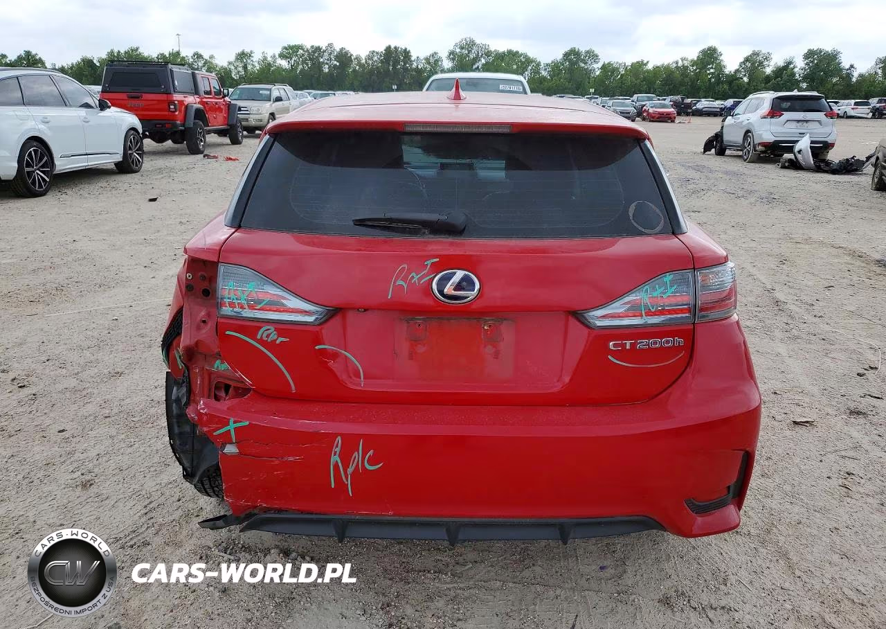2014 Lexus Ct 200 VIN:JTHKD5BH7E2201305 - 6