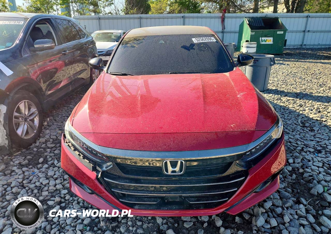 2022 Honda Accord Sport VIN:1HGCV1F32NA018671 - 5