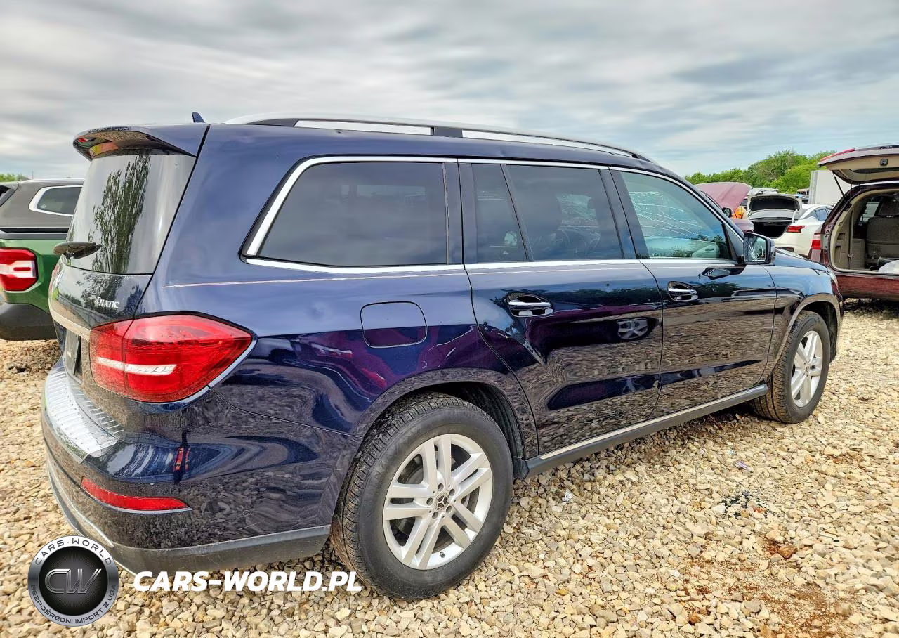 2018 Mercedes-Benz Gls 450 4Matic VIN:4JGDF6EE3JB027640 - 3