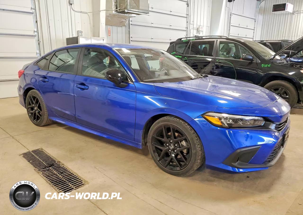 2022 Honda Civic Sport VIN:2HGFE2F50NH543315 - 4