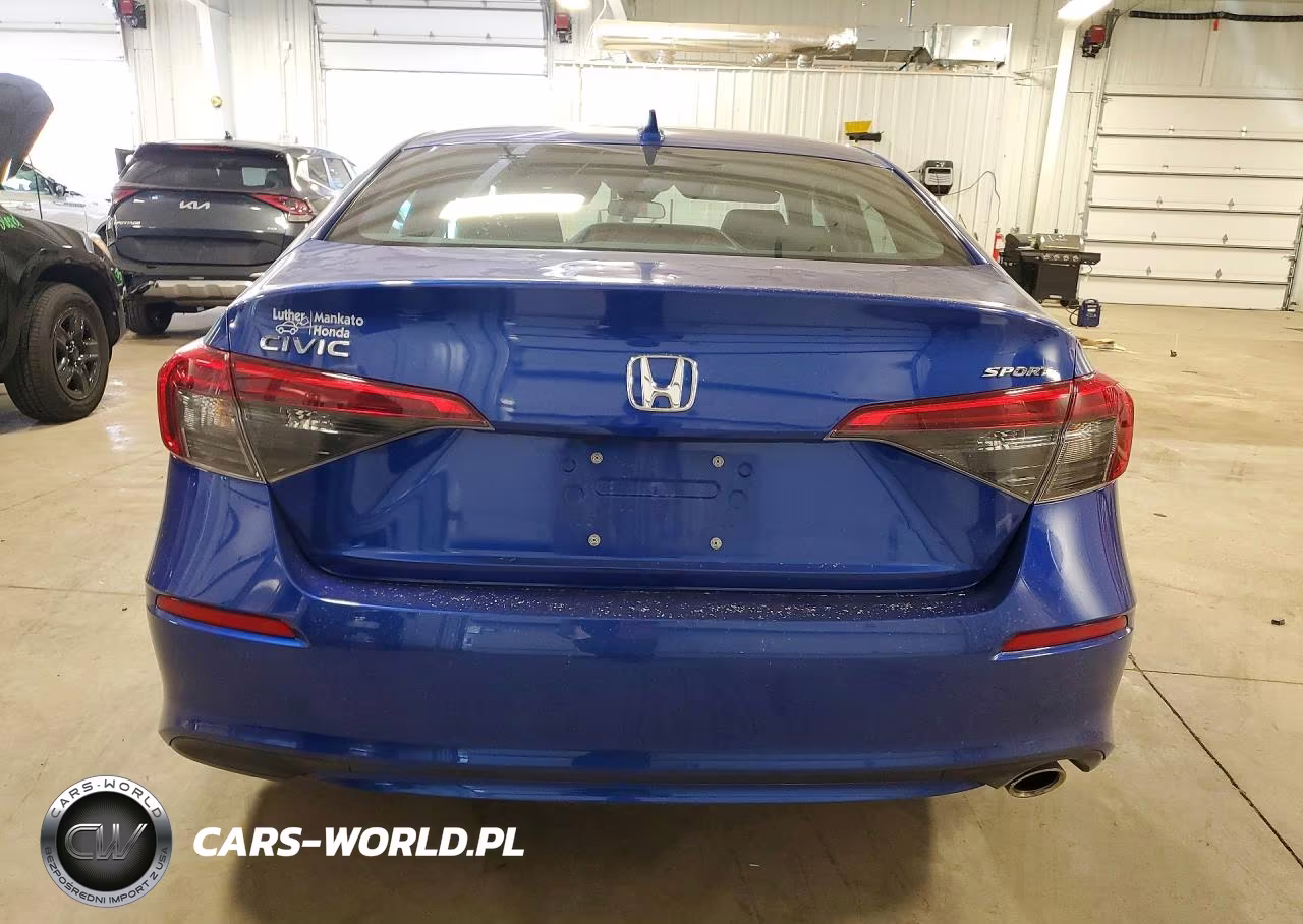 2022 Honda Civic Sport VIN:2HGFE2F50NH543315 - 6