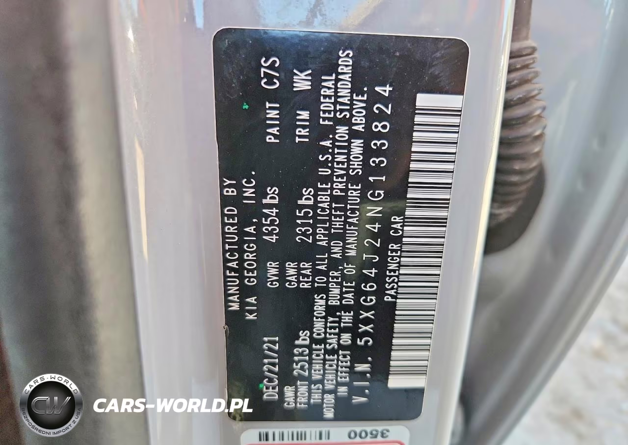 2022 Kia K5 Gt Line VIN:5XXG64J24NG133824 - 13