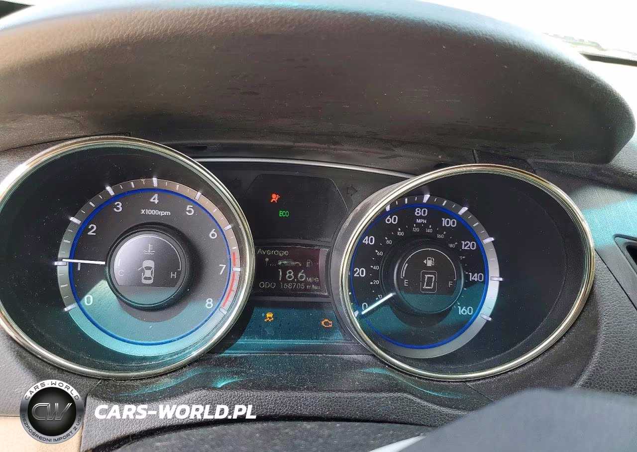 2012 Hyundai Sonata Gls VIN:5NPEB4AC3CH358684 - 9