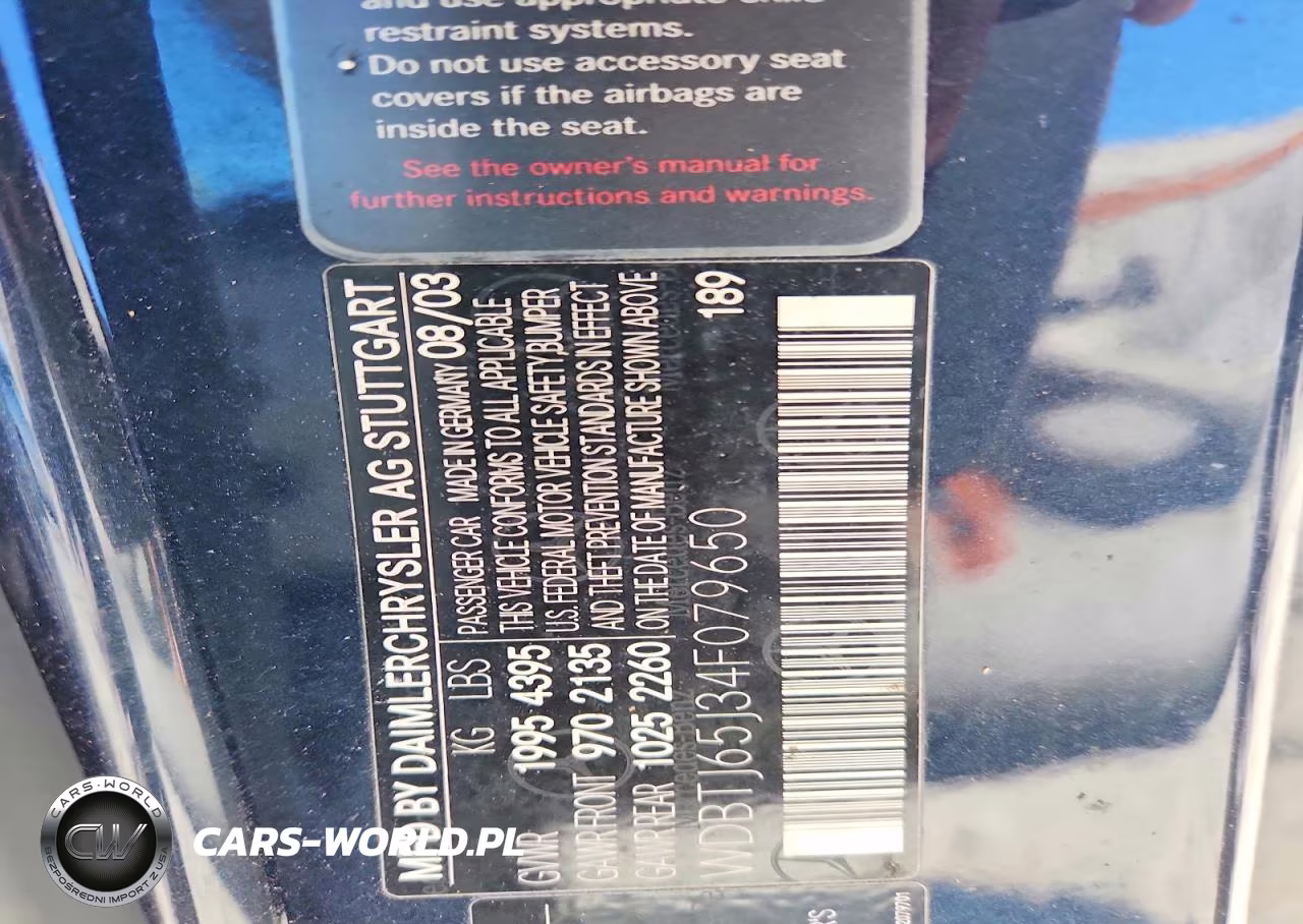 2004 Mercedes-Benz Clk 320C VIN:WDBTJ65J34F079650 - 12
