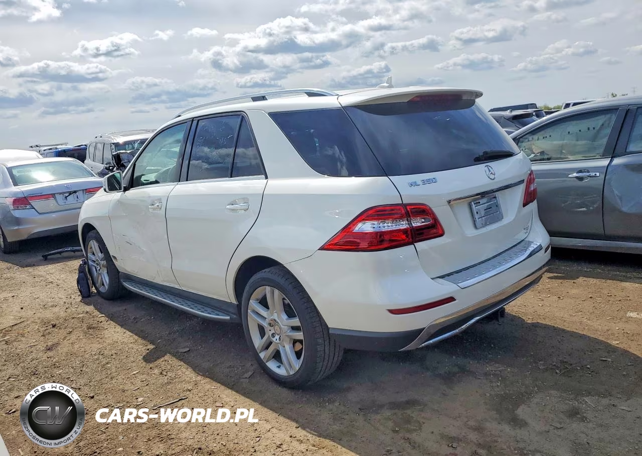 2014 Mercedes-Benz Ml 350 VIN:4JGDA5JBXEA318474 - 2