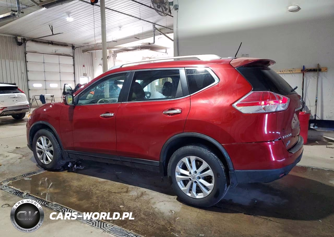 2015 Nissan Rogue Sv VIN:KNMAT2MV1FP513092 - 2