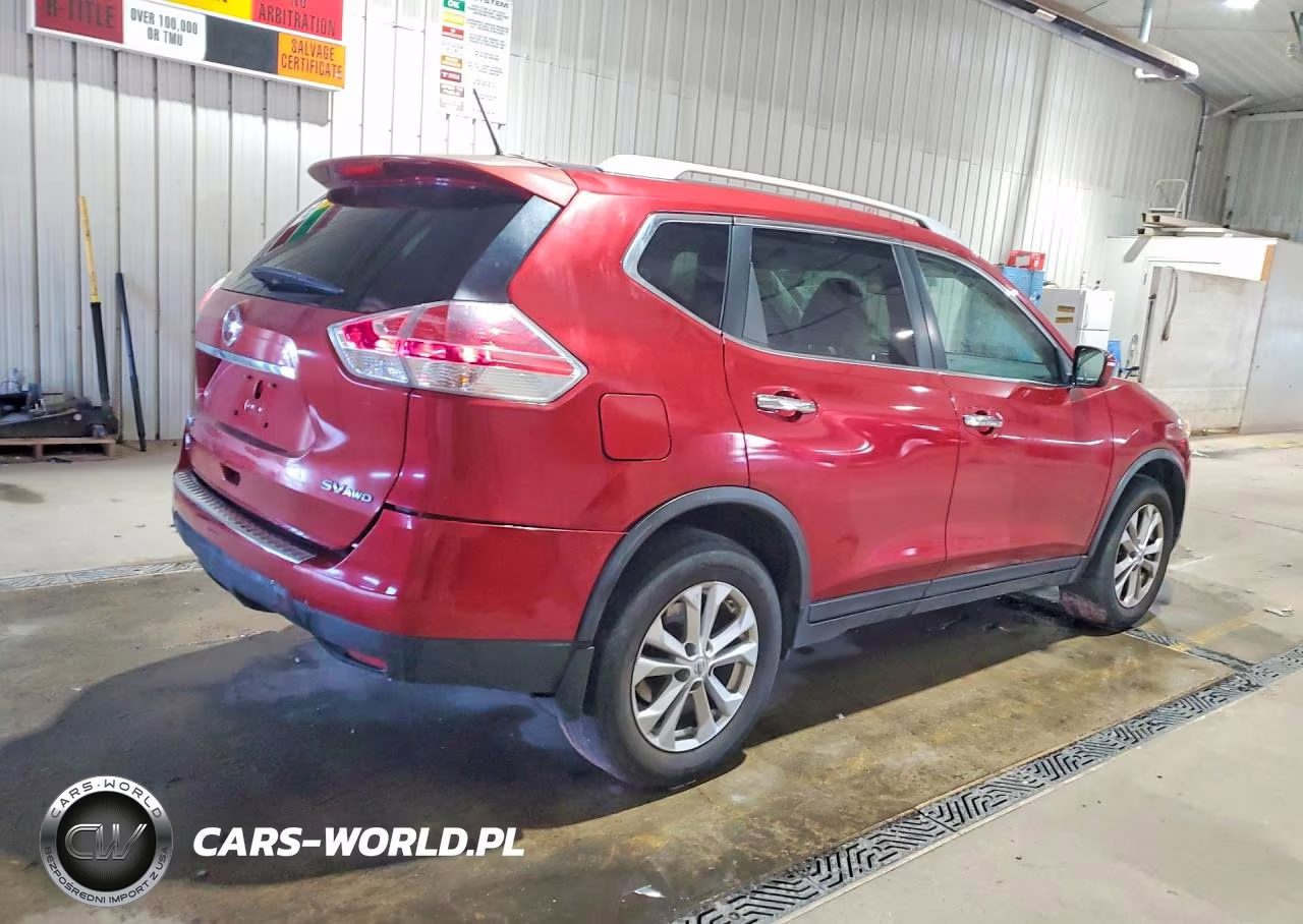 2015 Nissan Rogue Sv VIN:KNMAT2MV1FP513092 - 3