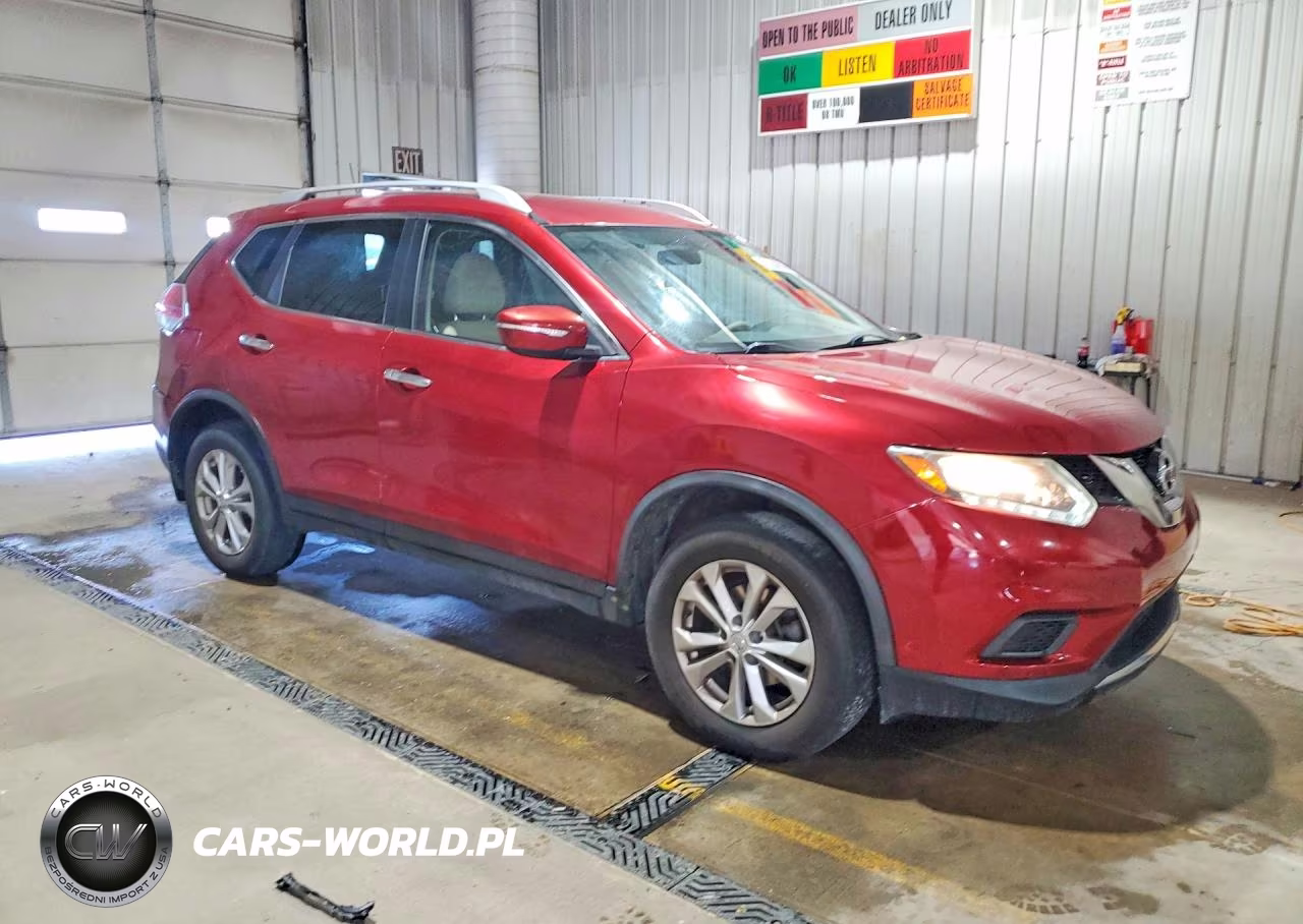 2015 Nissan Rogue Sv VIN:KNMAT2MV1FP513092 - 4