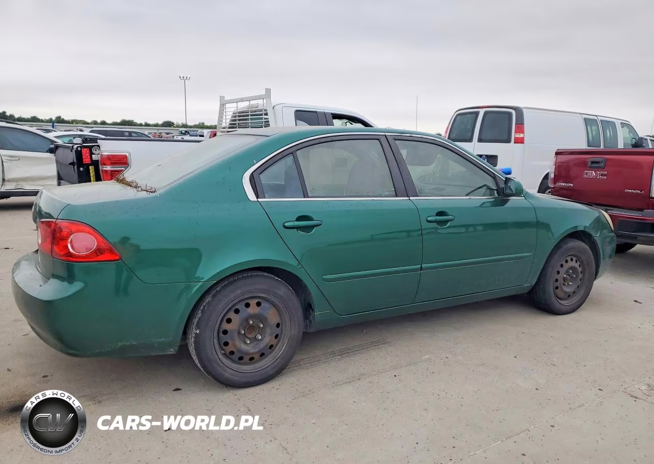 2008 Kia Optima Lx VIN:KNAGE123885238638 - 3