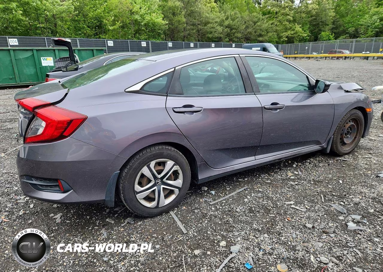 2018 Honda Civic Lx VIN:19XFC2F56JE008936 - 3