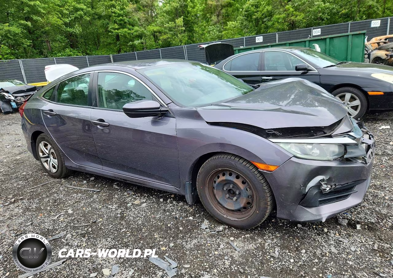 2018 Honda Civic Lx VIN:19XFC2F56JE008936 - 4