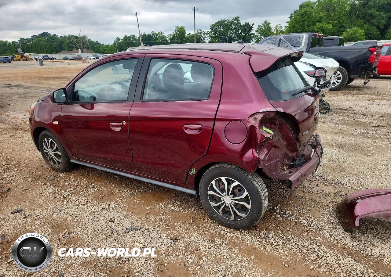 2017 Mitsubishi Mirage Es VIN:ML32A3HJ9HH011034 - 2