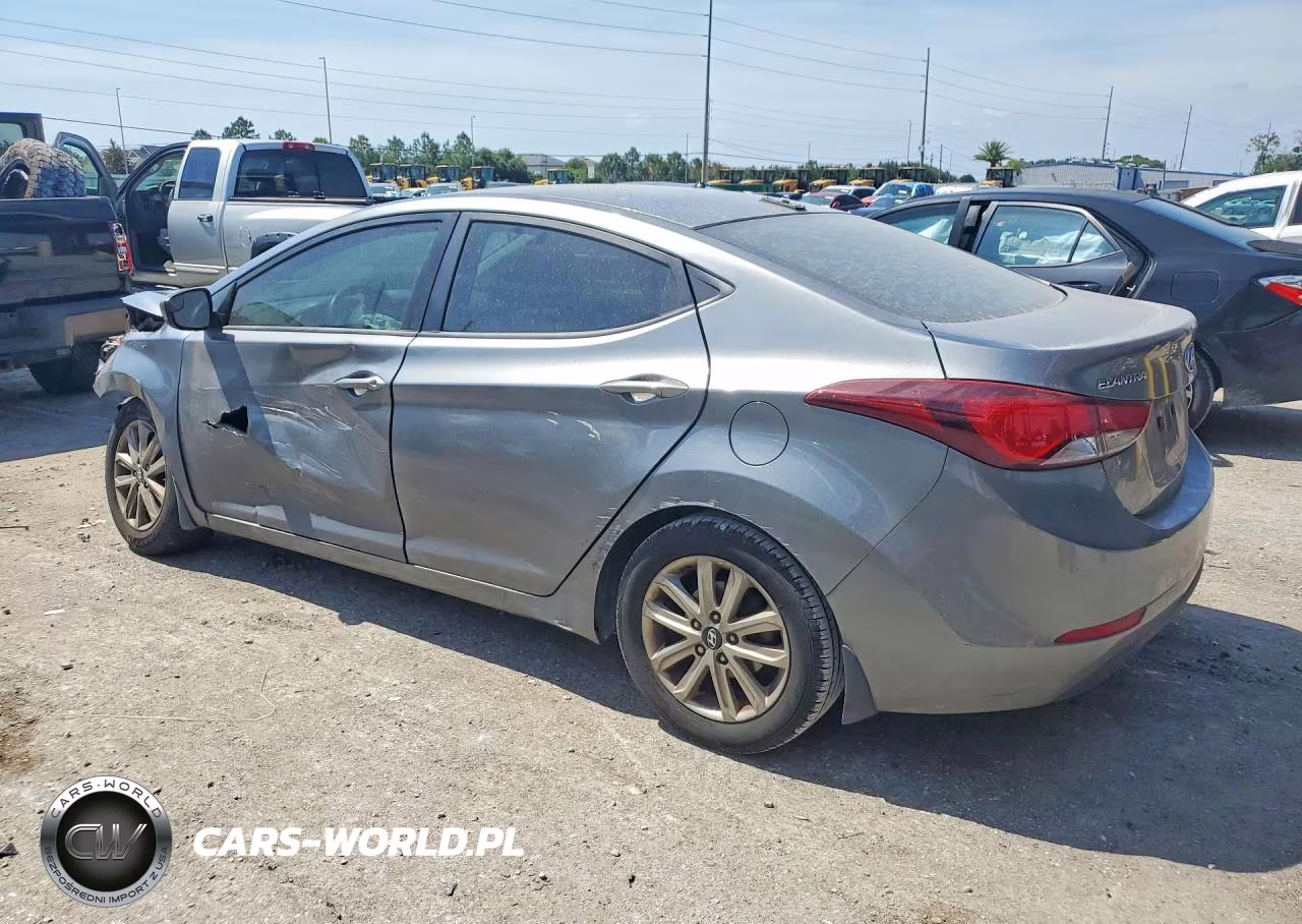 2016 Hyundai Elantra Se VIN:KMHDH4AE1GU586556 - 2