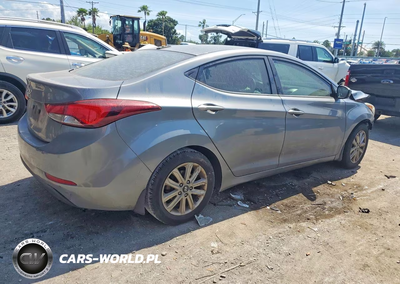 2016 Hyundai Elantra Se VIN:KMHDH4AE1GU586556 - 3