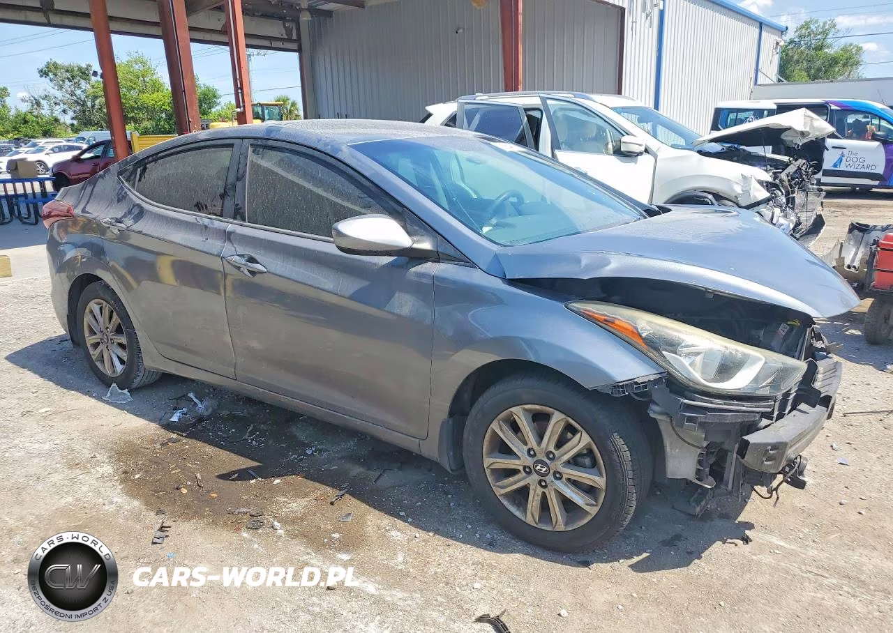 2016 Hyundai Elantra Se VIN:KMHDH4AE1GU586556 - 4