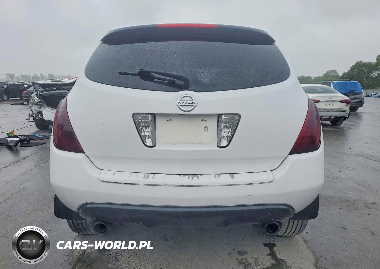 2006 Nissan Murano S VIN:JN8AZ08T26W429899 - 6