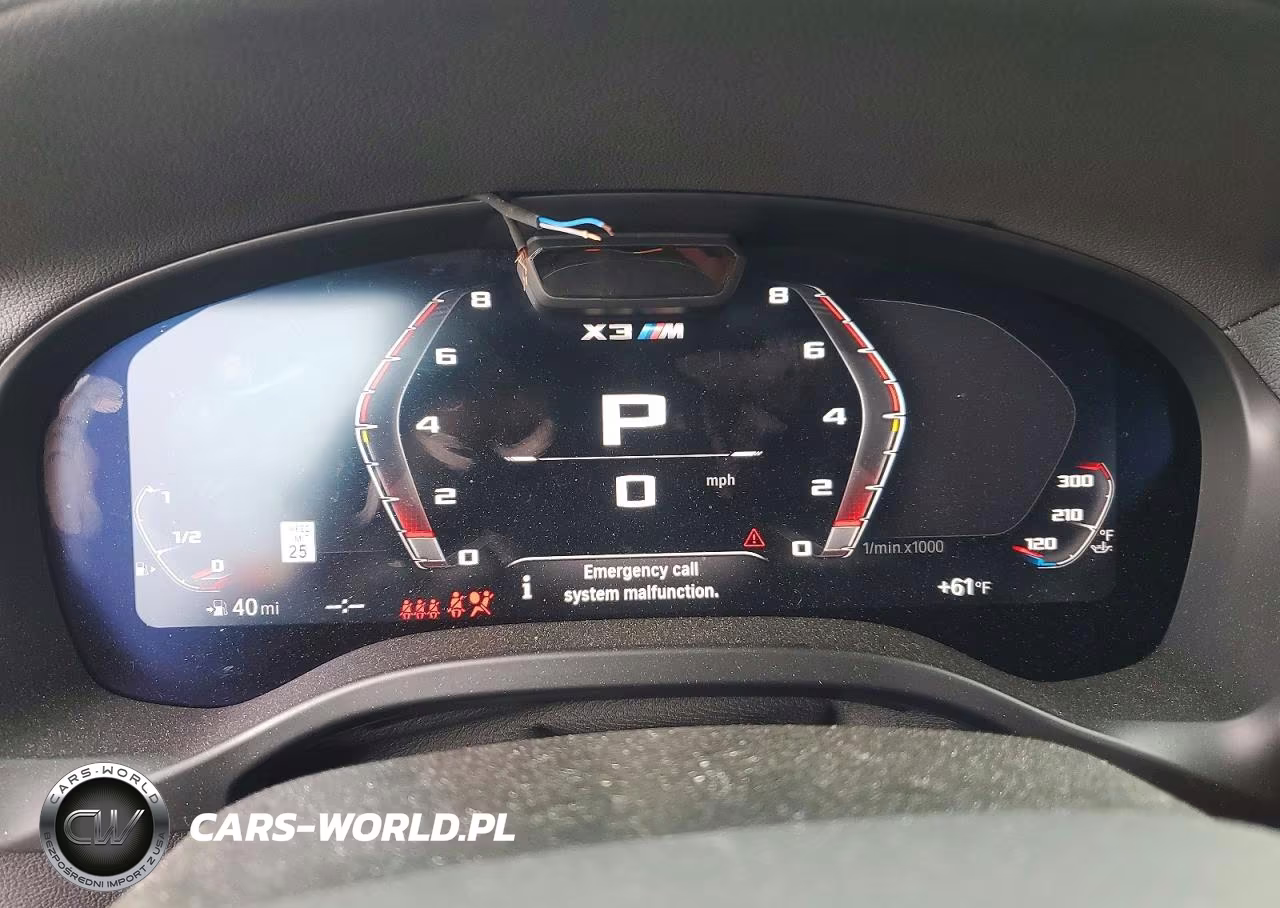 2022 BMW X3 M VIN:5YM13EC00N9J89585 - 9